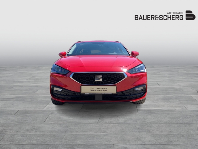 Seat Leon Sportstourer 1.5 TSI AHK PARKLENK V+H LENKRADHZ SITZHZ KAMERA DIGICOCKPIT NAVI VERKEHRZ