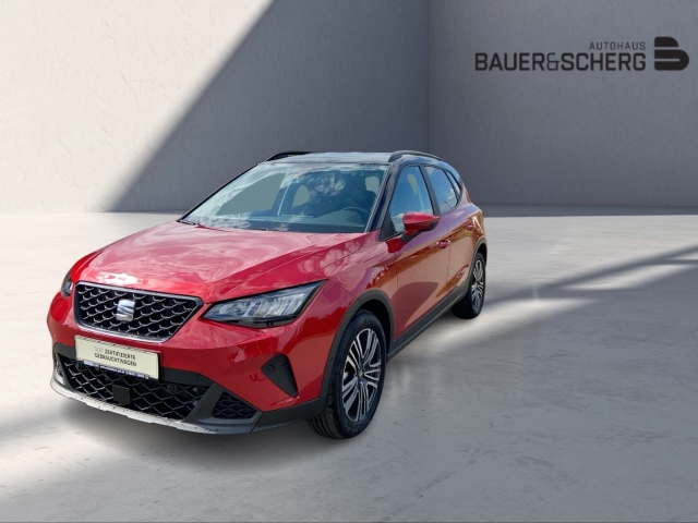 Seat Arona 1.0 TSI DSG ACC NAVI FULLINK PDC V+H KAMERA SITZHZ CLIMATRONIC LICHTASS AHK VORB ALU