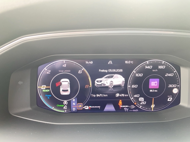 Cupra Formentor VZ 1.4 E-HYBRID LEDER MEMORYSITZ FULLINK XLASSIST EL. HECKKL LENKRADHZ SITZHZ GRAPHENGRAU