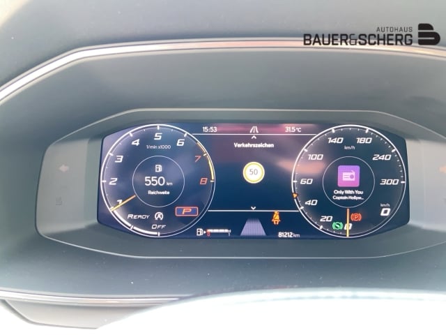 Cupra Formentor 1.5TSI DSG AUTOM PARKLENK V+H 360 TOPVIEW KAMERA SITZHZ NAVI ALARM VERKEHRSZ AMBIENTLIGHT