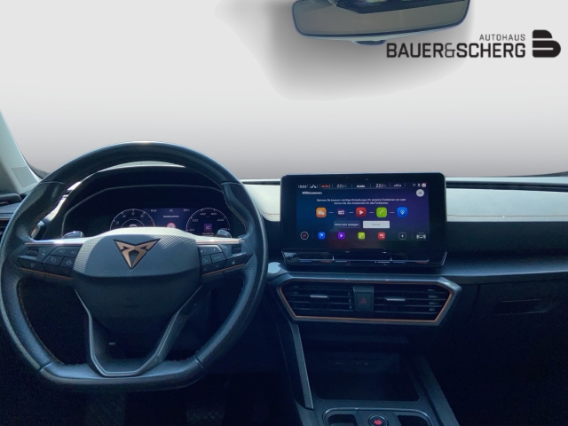 Cupra Formentor 1.5TSI DSG AUTOM PARKLENK V+H 360 TOPVIEW KAMERA SITZHZ NAVI ALARM VERKEHRSZ AMBIENTLIGHT