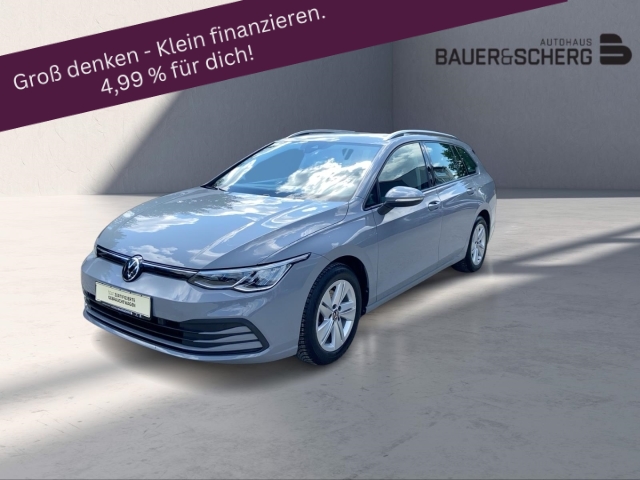 VW Golf 8 Variant Life 1.0 eTSI DSG AHK ACC NAVI APPCONNECT LANEASSIST LENKRADHZ SITZHZ TRAVELASS