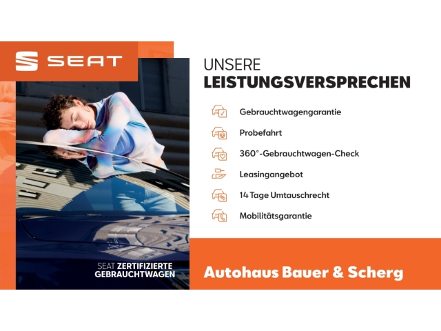 Seat Ibiza 1.0 TSI DSG AUTOM FULLINK VOLLED DIGICOCKPIT SHZ TEMPOMAT MITTELARMLEHNE ALU ISOFIX