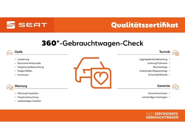 Seat Ibiza 1.0 TSI DSG AUTOM FULLINK VOLLED DIGICOCKPIT SHZ TEMPOMAT MITTELARMLEHNE ALU ISOFIX
