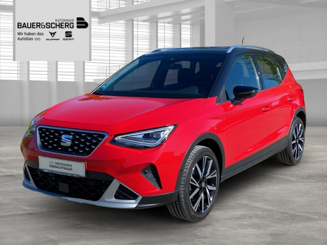 Seat Arona 1.0TSI DSG AUTOM SPORTSITZ ALCANTARA VOLLLED FULLINK PDC V+H KAMERA SITZHZ KESSY TEMP NAVI