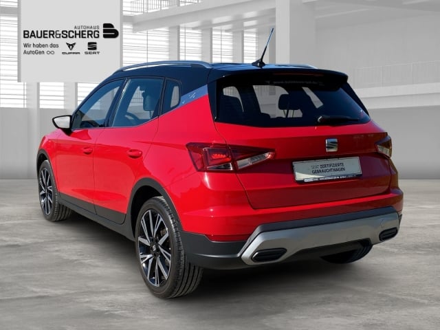 Seat Arona 1.0TSI DSG AUTOM SPORTSITZ ALCANTARA VOLLLED FULLINK PDC V+H KAMERA SITZHZ KESSY TEMP NAVI
