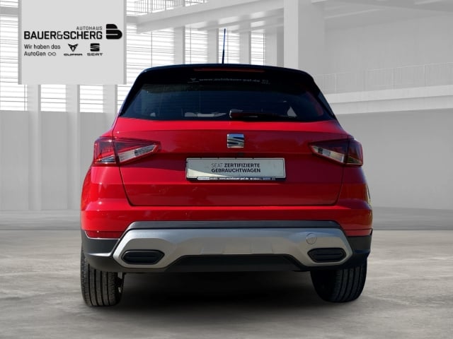 Seat Arona 1.0TSI DSG AUTOM SPORTSITZ ALCANTARA VOLLLED FULLINK PDC V+H KAMERA SITZHZ KESSY TEMP NAVI