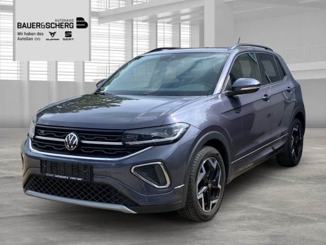 VW T-Cross R-Line 1.0TSI DSG AUTOM APPCONNECT ALLWETTER PDC V+H VERKEHRSZ SPURHALTE MATRIXLED SITZHZ