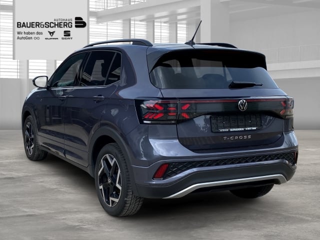VW T-Cross R-Line 1.0TSI DSG AUTOM APPCONNECT ALLWETTER PDC V+H VERKEHRSZ SPURHALTE MATRIXLED SITZHZ