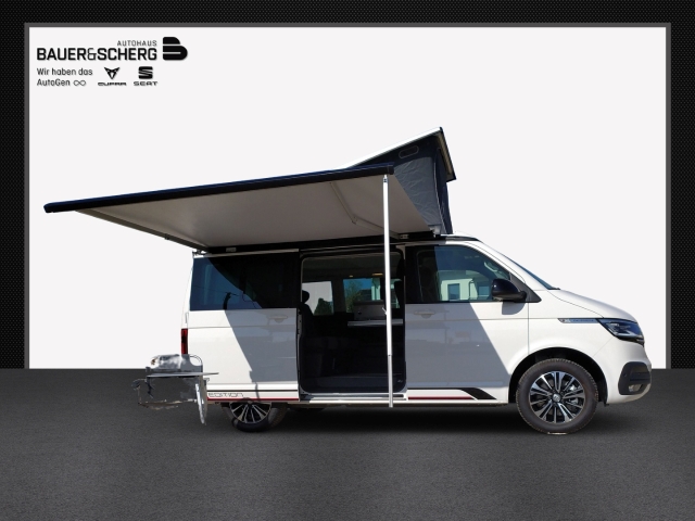 VW T6.1 California Beach Edition 2.0TDI 5J. GAR AHK AUFST-DACH mod.Motor MARKISE NAVI KAMERA PARKASSIST BETT